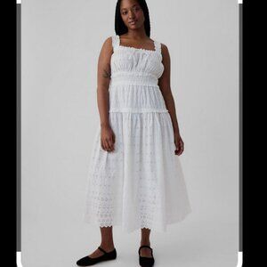Gap x Doen XL White eyelet Dress